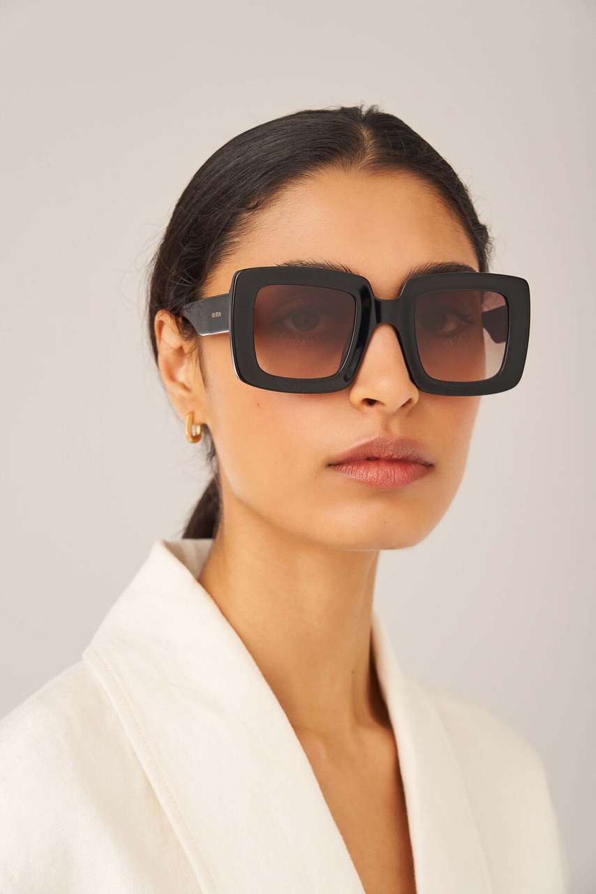 Oroton Dakota Black Sunglasses