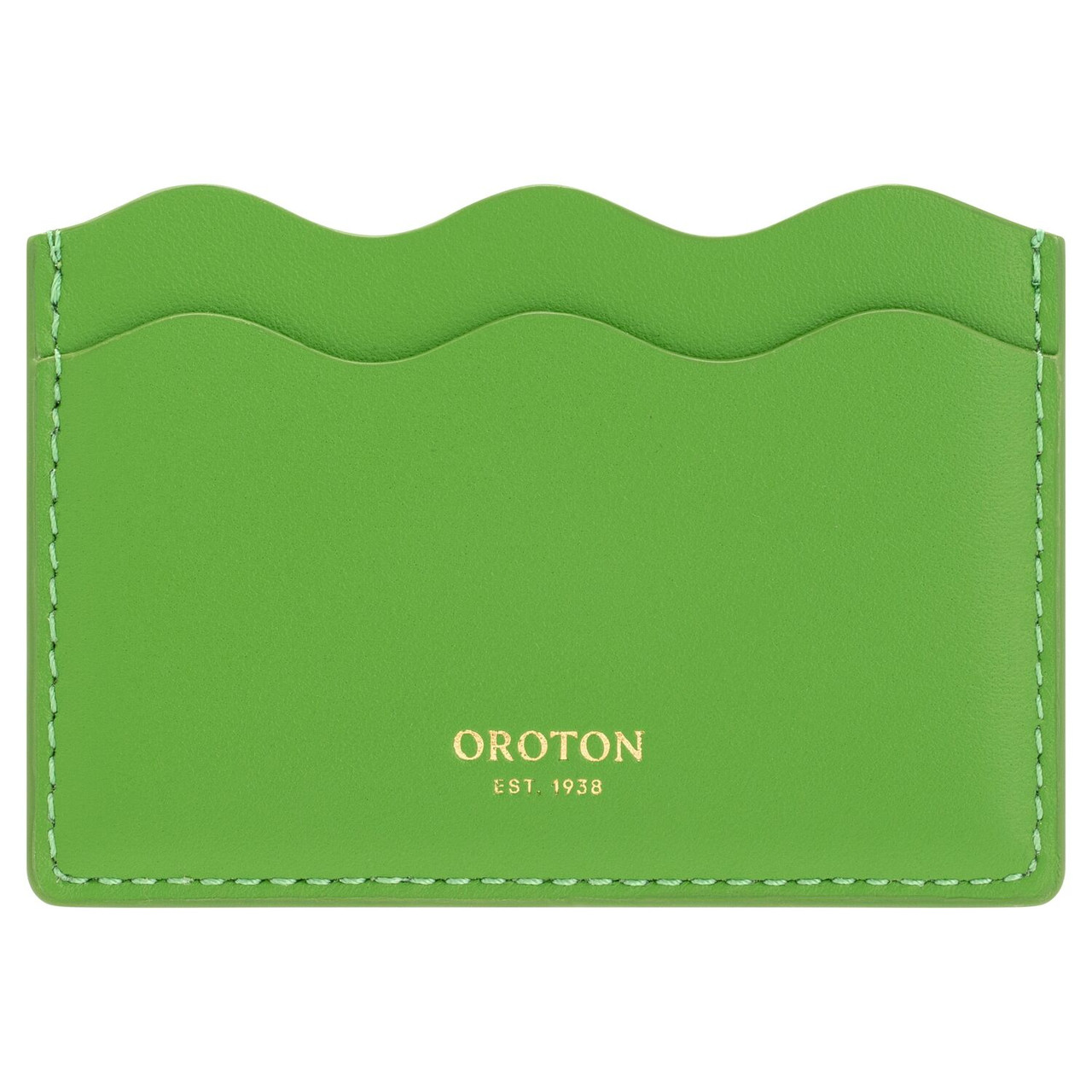 Oroton Ric Rac Credit Card Sleeve Garden