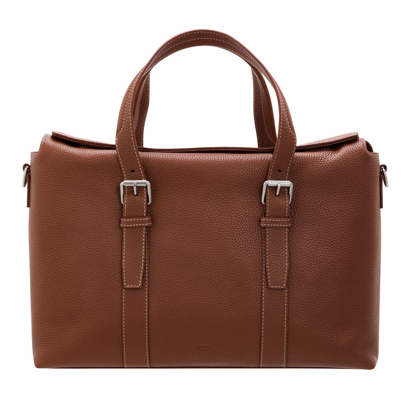 Oroton Marcus Griptop Dark Whiskey