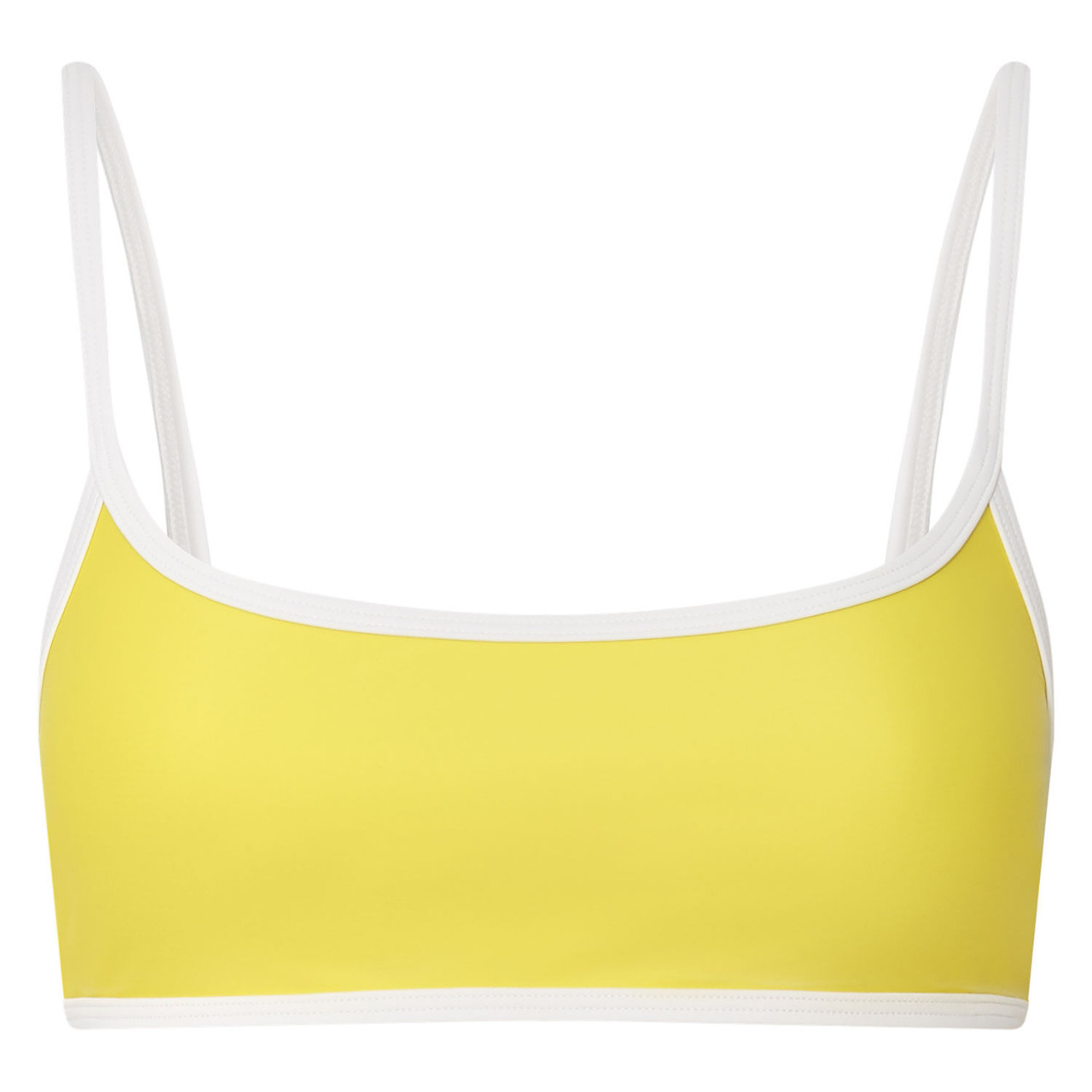 Oroton Contrast Separate Top Vibrant Yellow