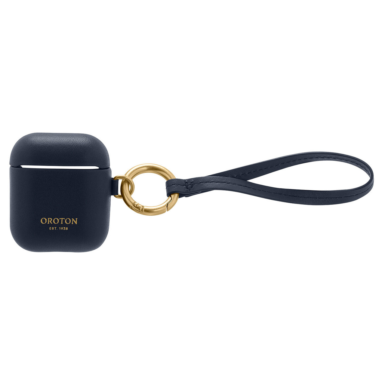 Oroton Imogen Airpod Wristlet Fisherman Blue