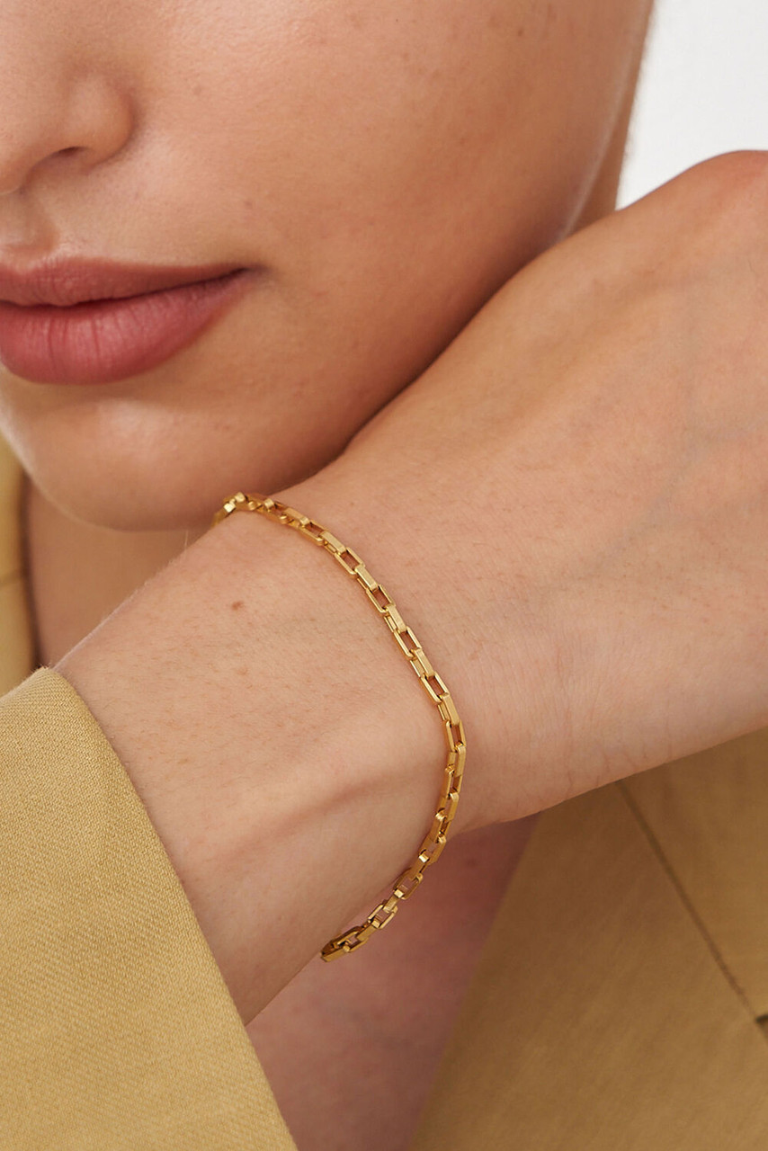 Oroton Mayla Bracelet Worn Gold