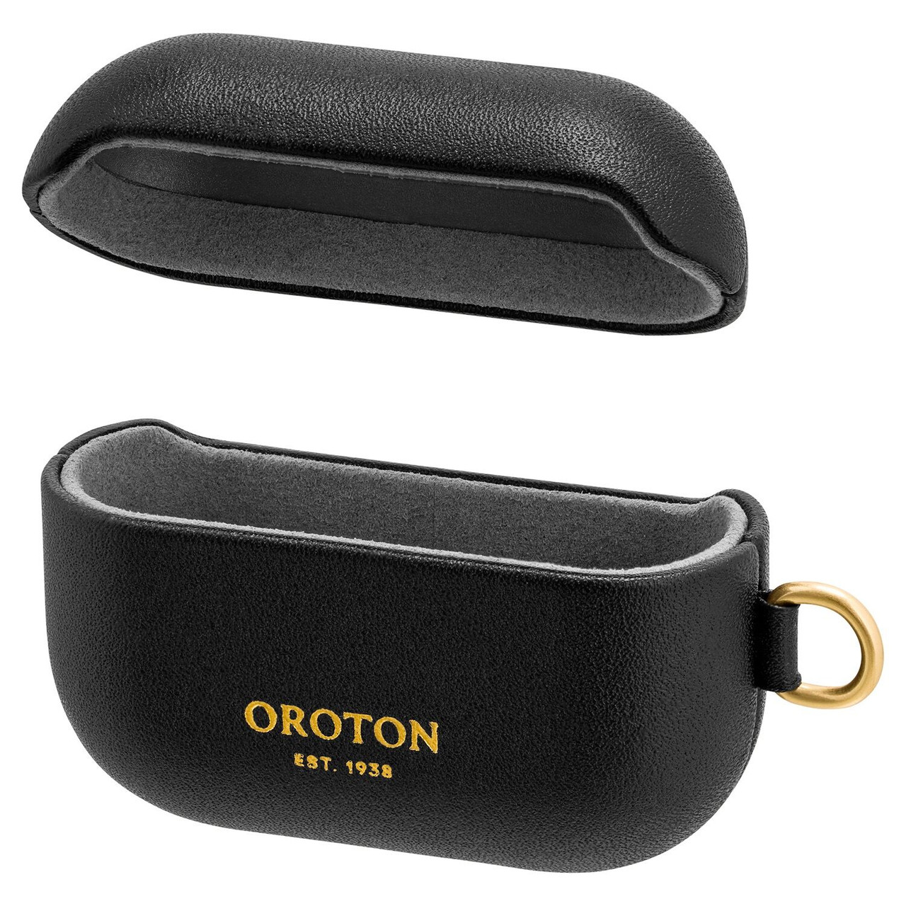 Oroton Imogen Black Airpod Pro Wristlet