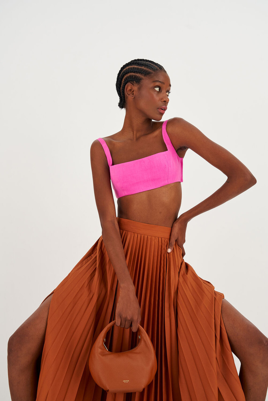 Oroton Tailored Bralet Fuchsia