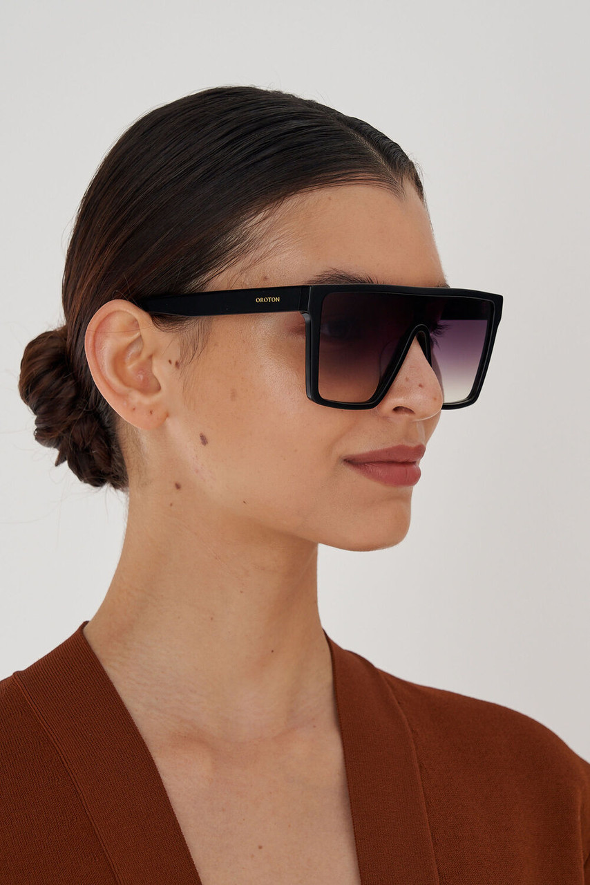 Oroton Carson Sunglasses Black