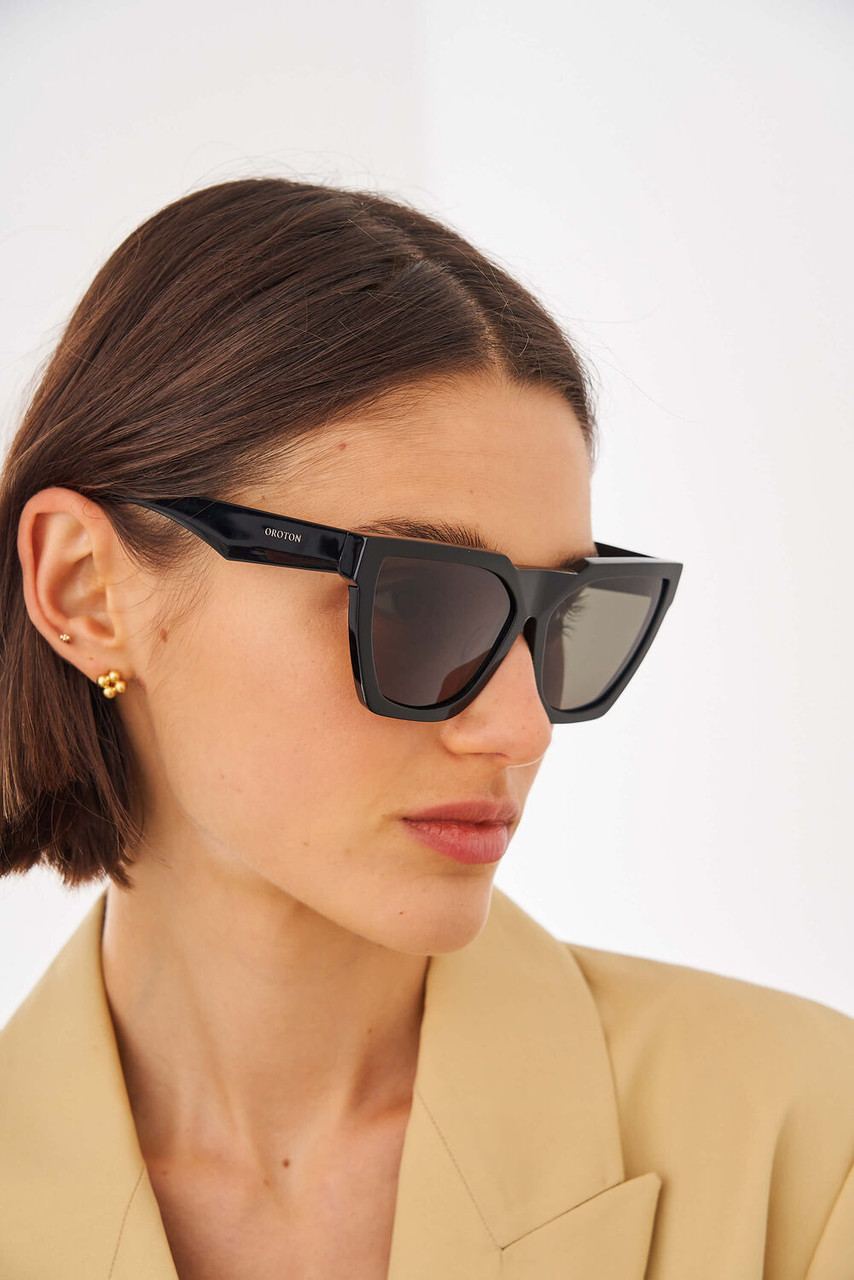Oroton Blake Black Sunglasses