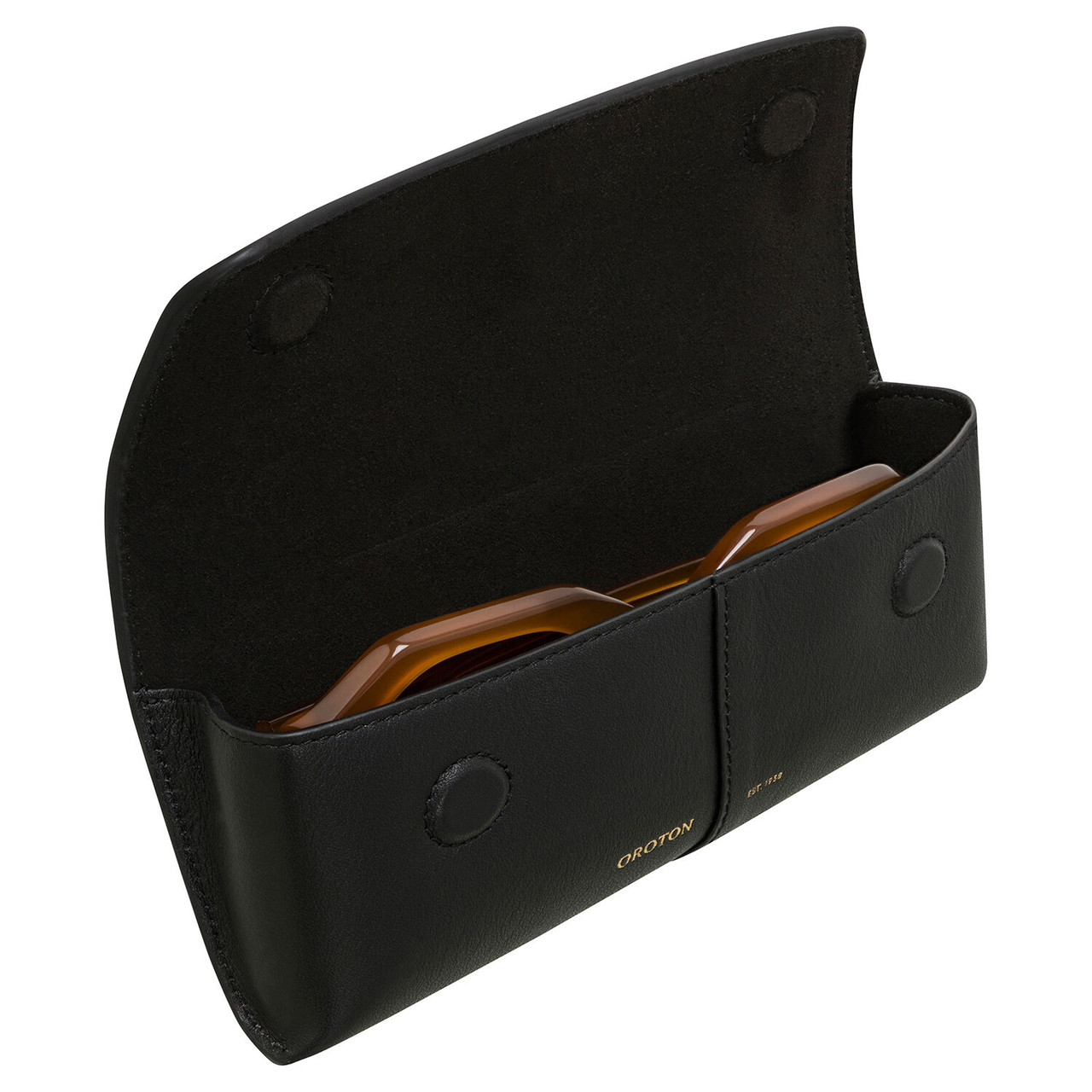 Oroton Imogen Black Sunglasses Case