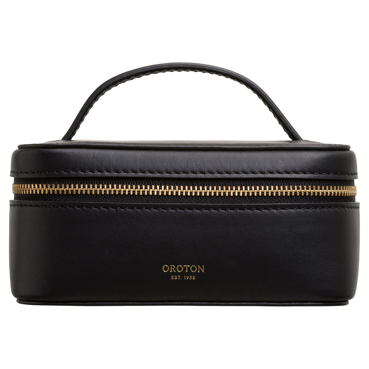 Oroton Venture Black Jewellery Travel Case