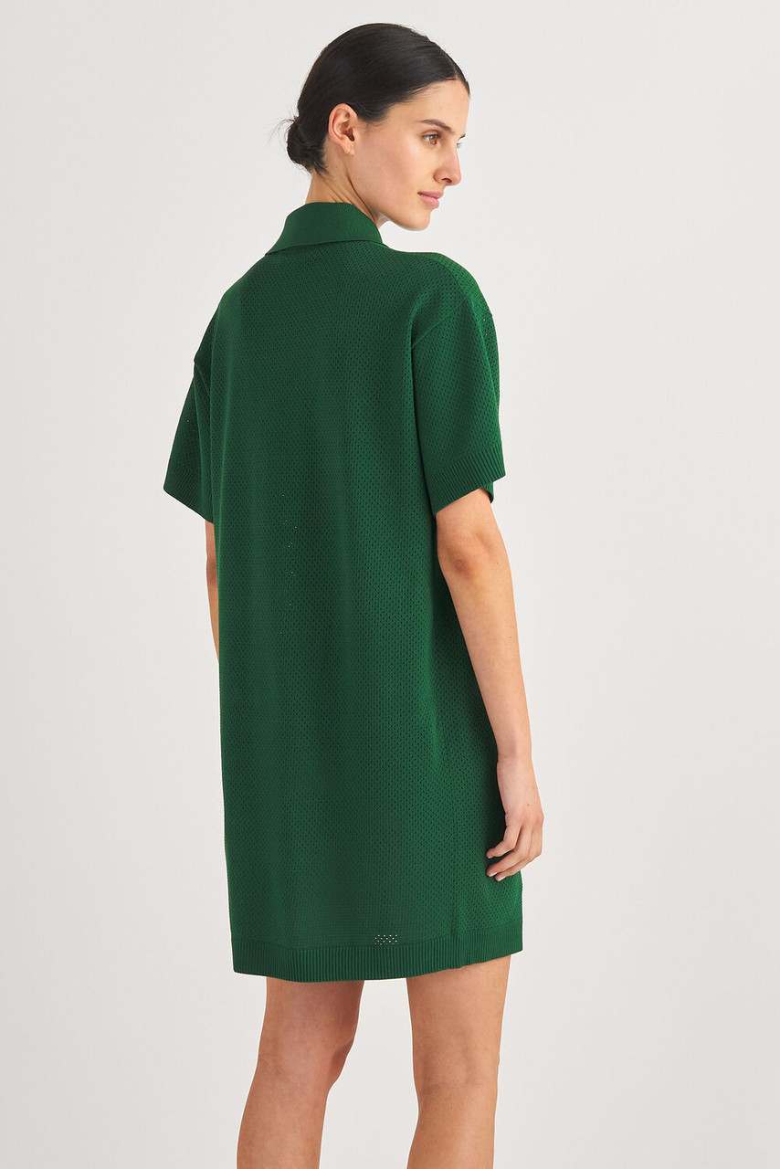 Oroton Mesh Polo Shift Dress Treehouse
