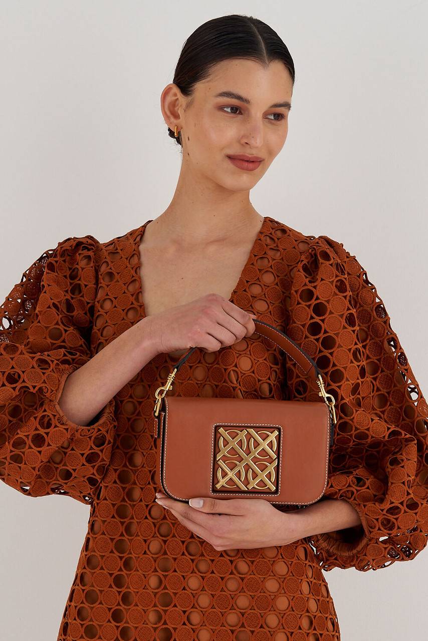 Oroton Lane Brandy Crossbody Bag