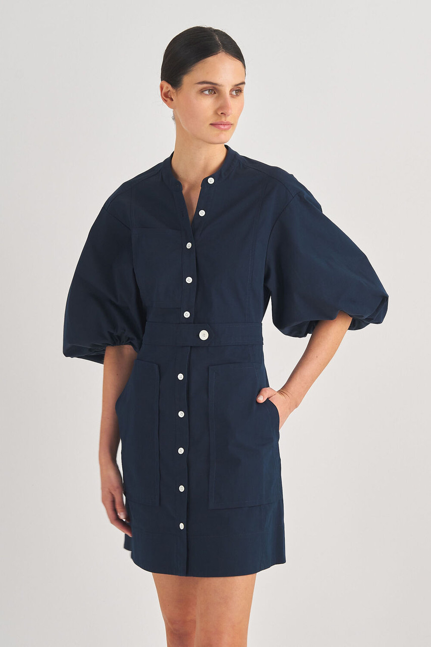 Oroton Short Utility Dress North Sea