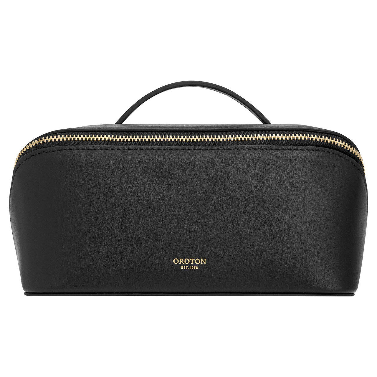 Oroton Ivy Black Medium Beauty Case
