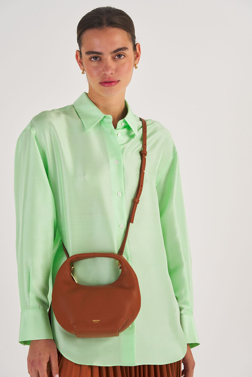 Oroton Tulip Mini Day Bag Milk Chocolate