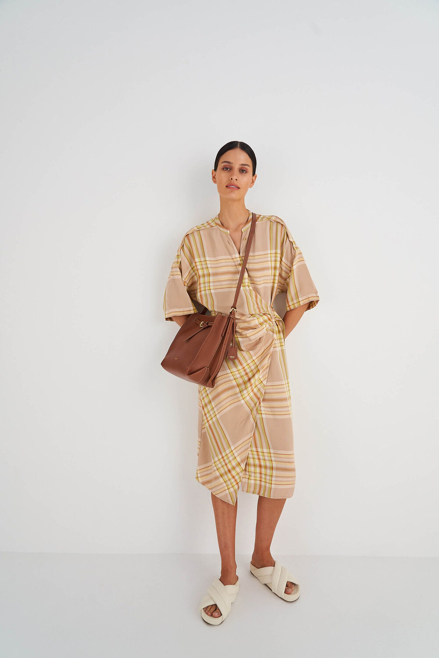 Oroton Margot Whiskey Bucket Bag