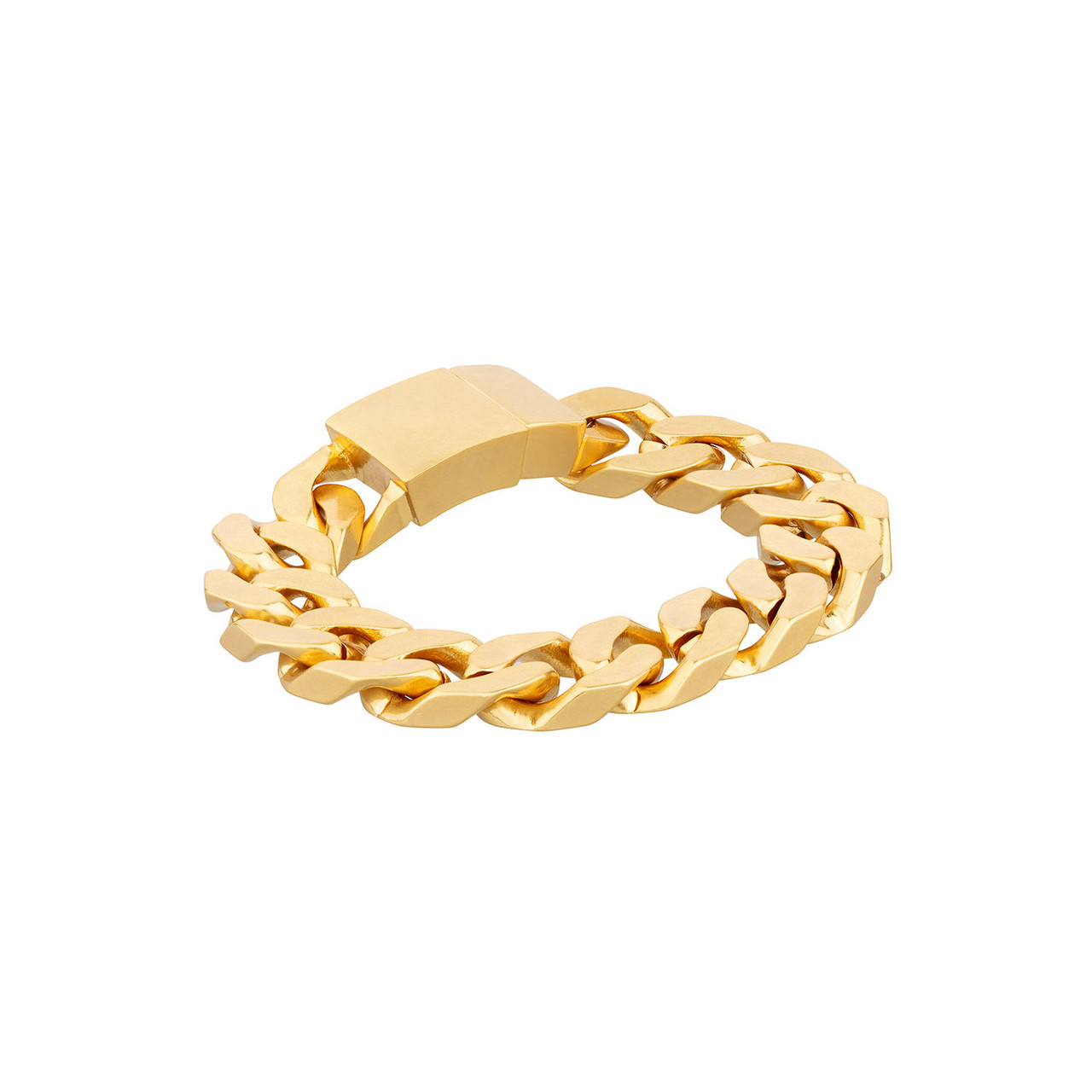 Oroton Noa Worn Gold Bracelet
