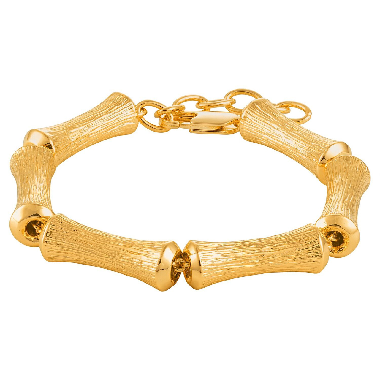 Oroton Bamboo Bracelet Gold