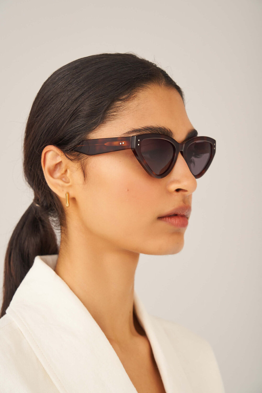 Oroton Alexis Dark Tortoiseshell Sunglasses
