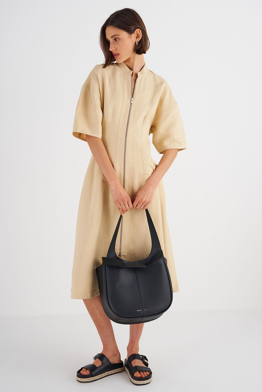 Oroton Emilia Black Tote