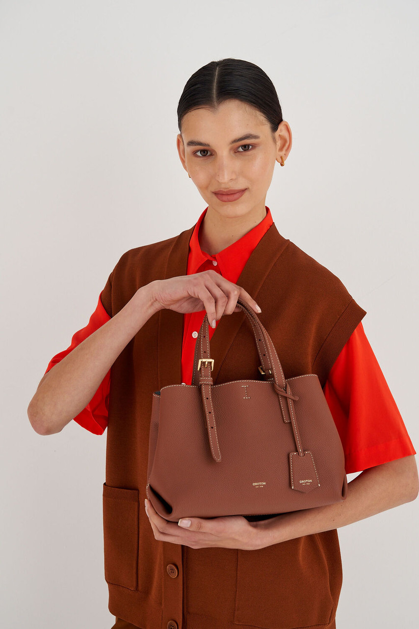 Oroton Margot Whiskey Mini Day Bag