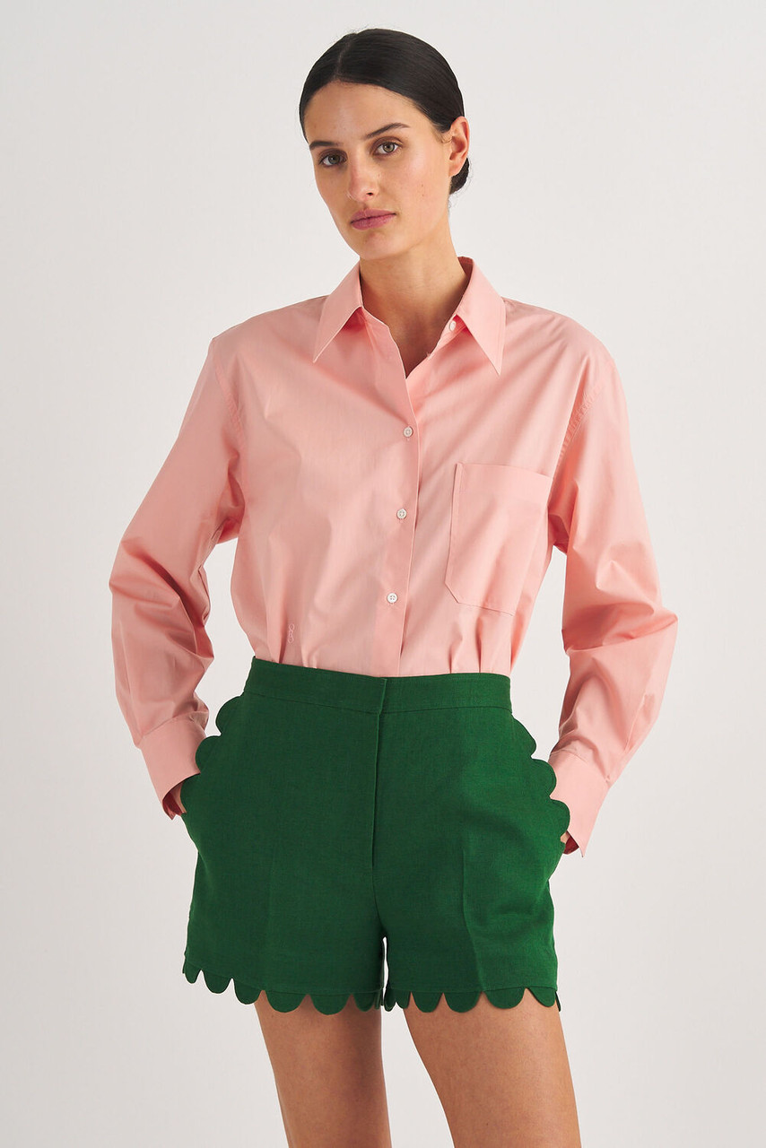 Oroton Scallop Short Treehouse