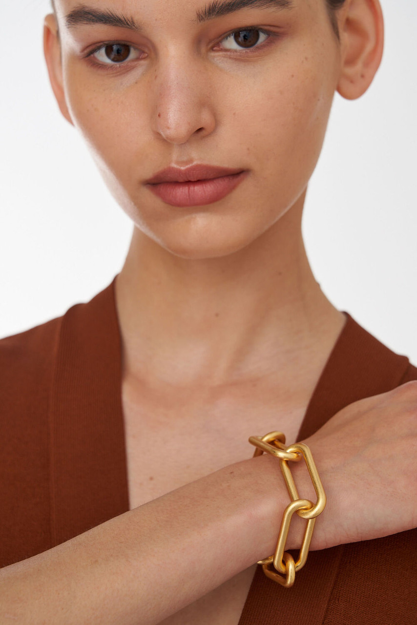 Oroton Hadley Bracelet Worn Gold