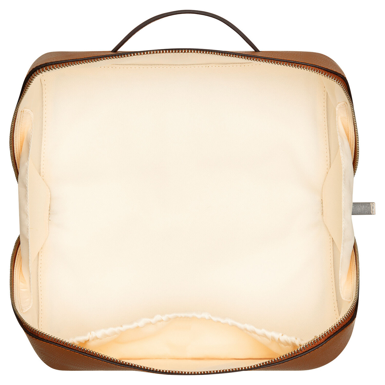 Oroton Muse Cognac Large Beauty Case