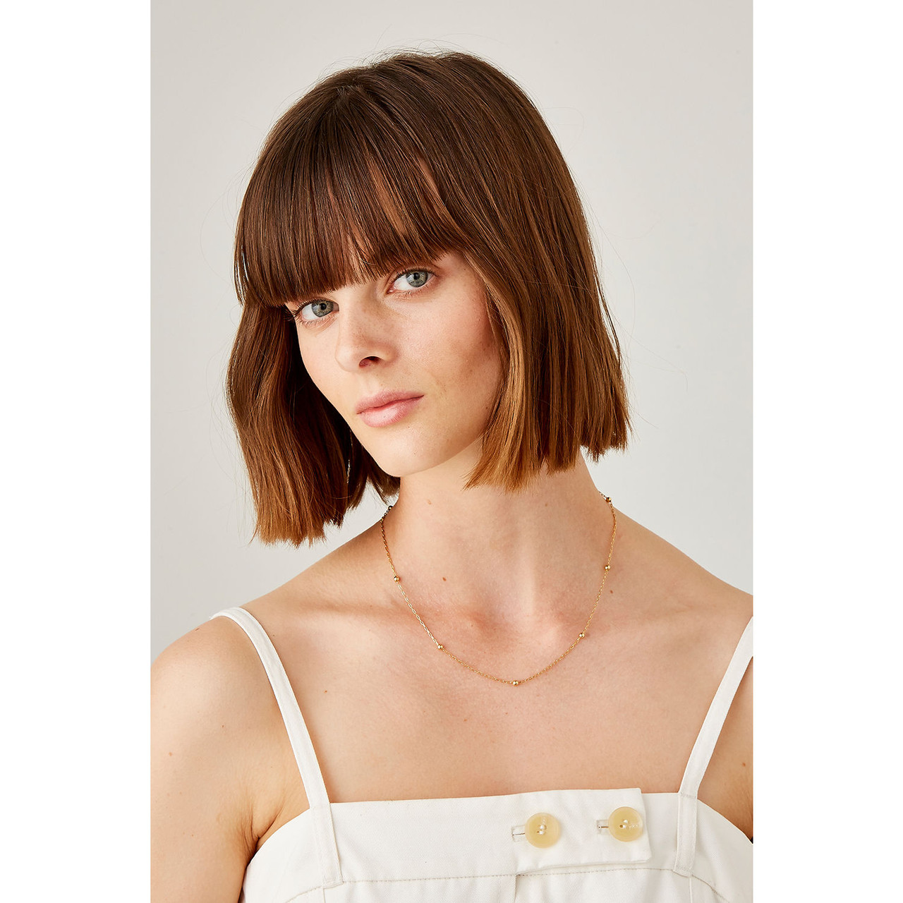 Oroton Astrid Gold Ball Chain Necklace