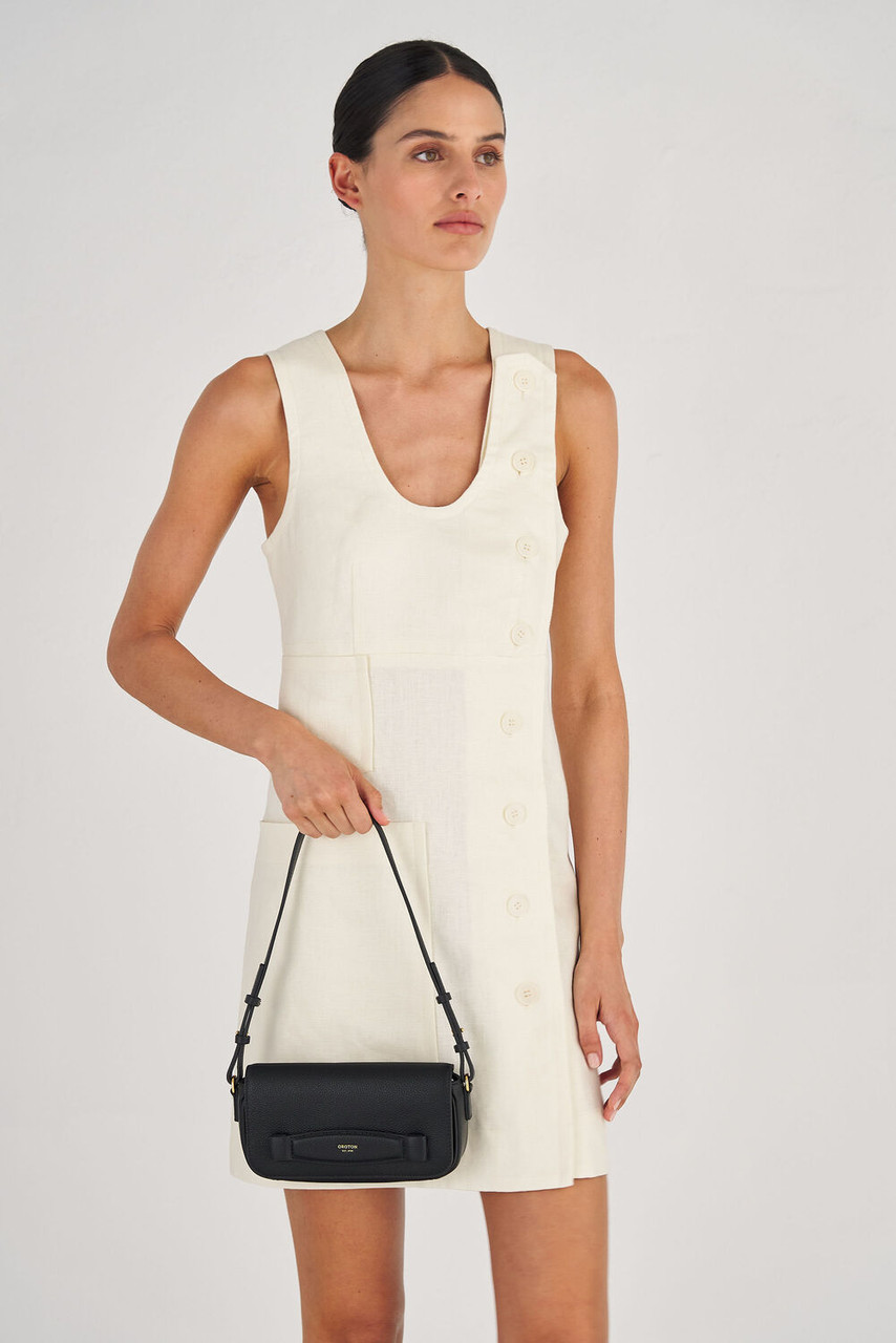 Oroton Robyn Baguette Black