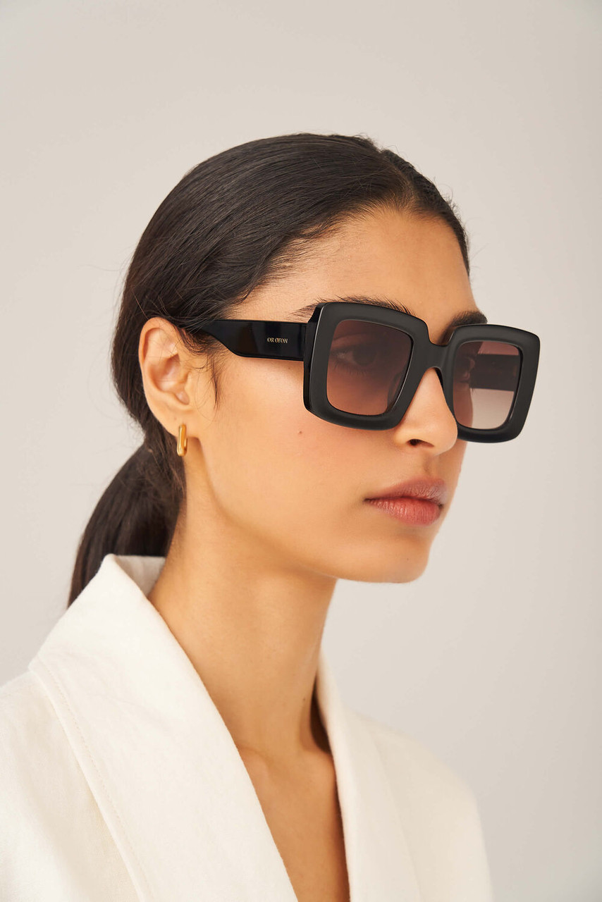 Oroton Dakota Black Sunglasses