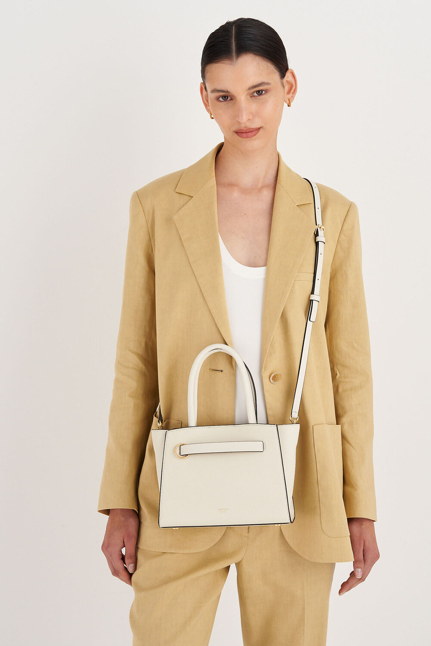 Oroton Audrey Cream Mini Tote