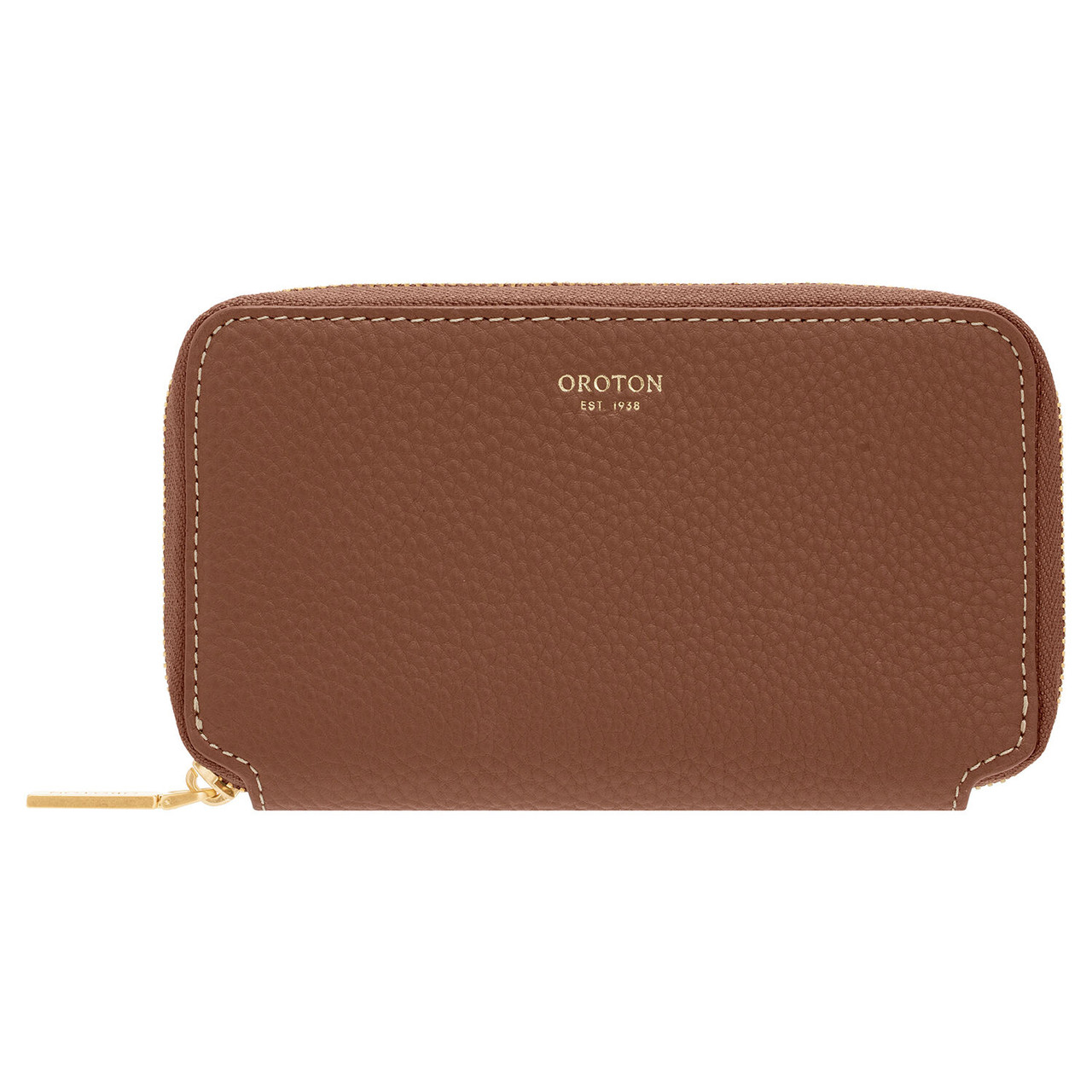 Oroton Margot Whiskey Mini Book Wallet