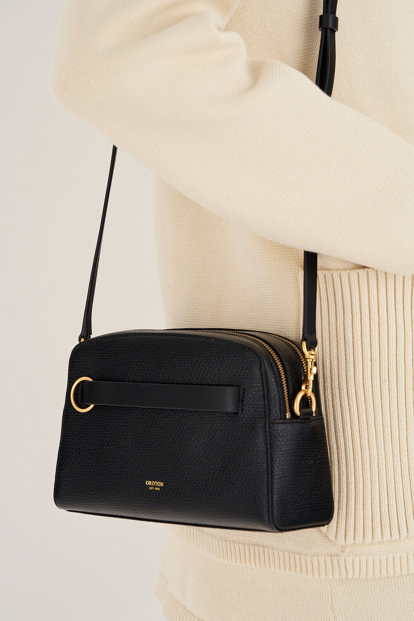 Oroton Audrey Black Crossbody