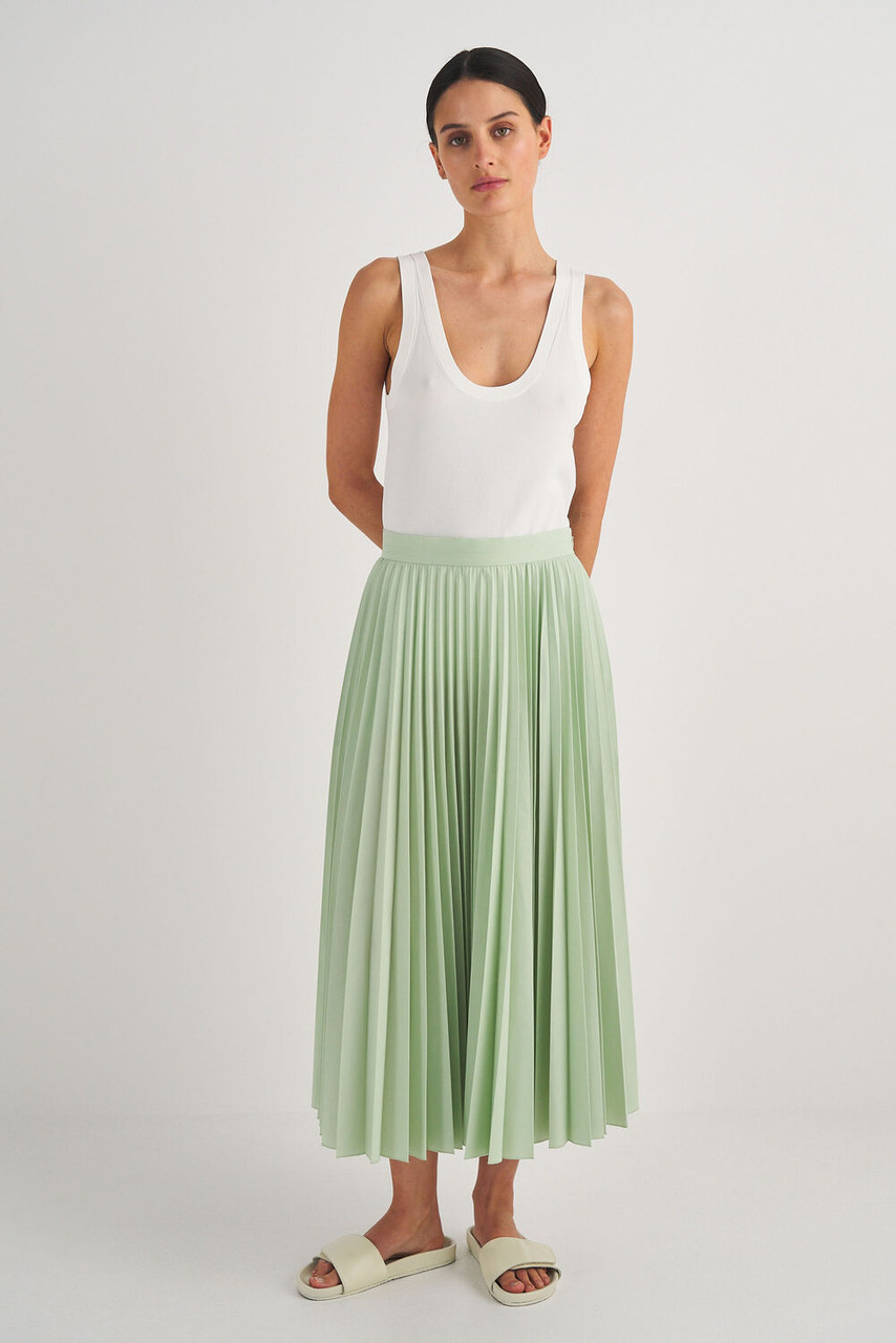 Oroton Pleat Skirt Herb Garden