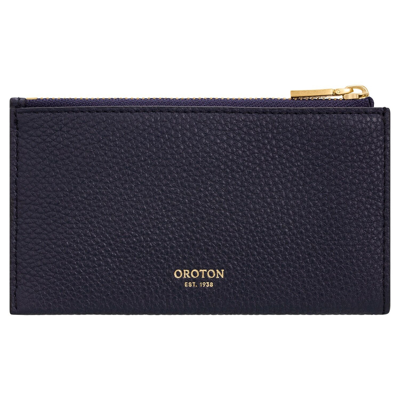 Oroton Margot 8 Credit Card Mini Zip Pouch North Sea