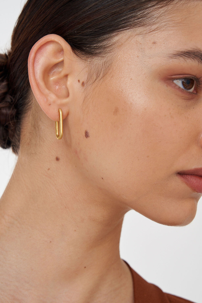 Oroton Hadley Huggies Worn Gold