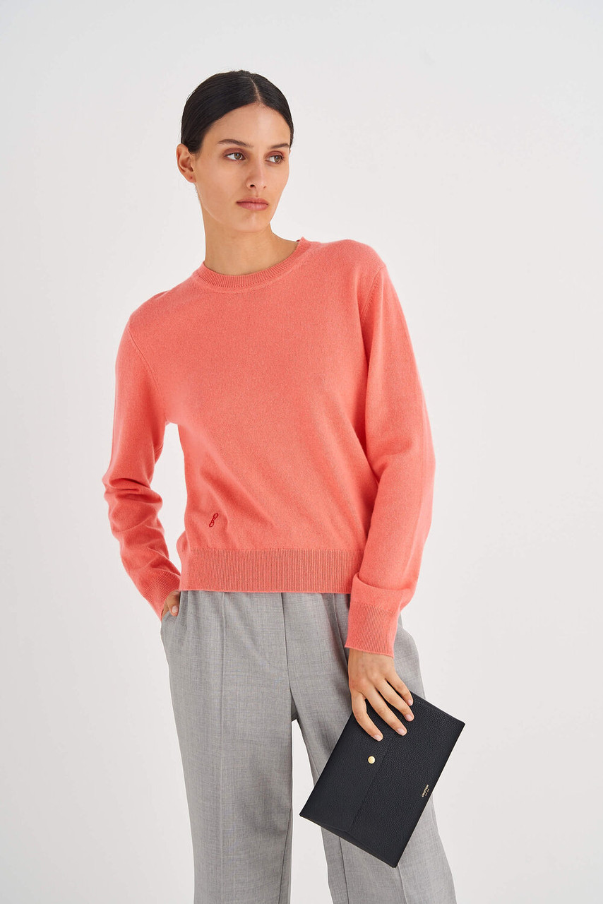 Oroton Margot Black Medium Pouch