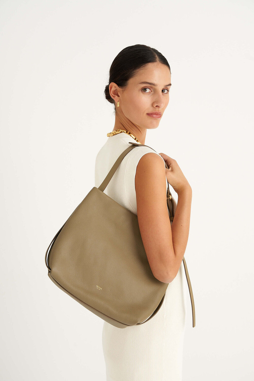 Oroton Alison Medium Hobo Silt