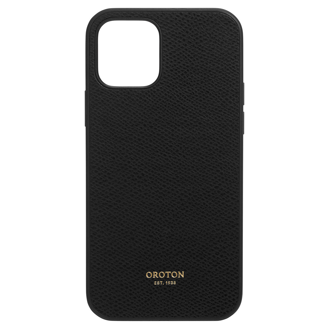 Oroton Muse Black Case For iPhone 12 & 12 Pro