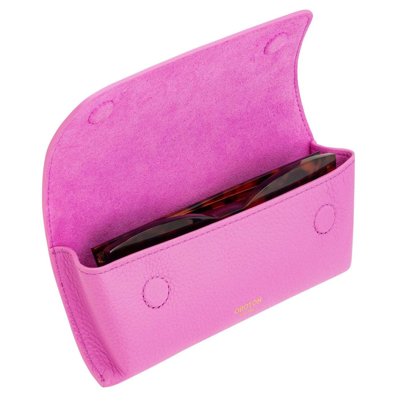 Oroton Jemima Sunglasses Case Fuchsia