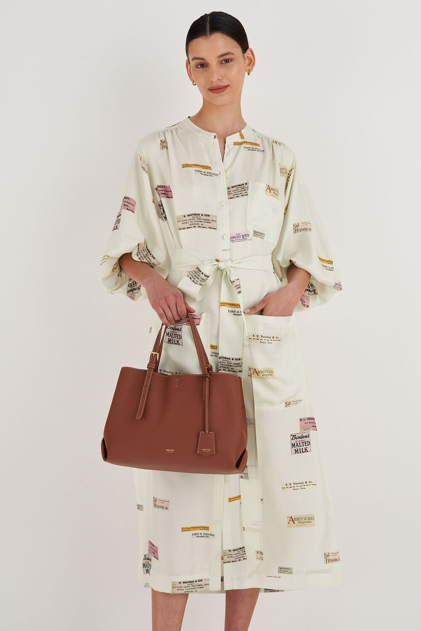 Oroton Margot Whiskey Medium Day Bag