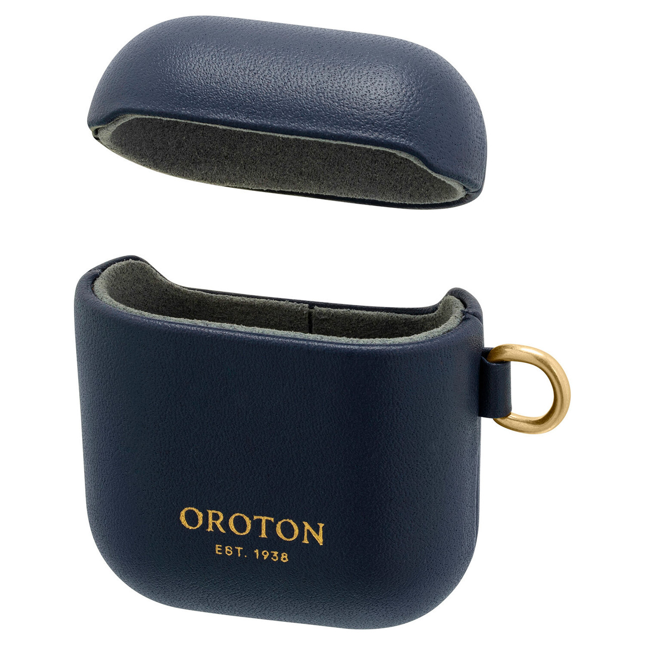 Oroton Imogen Airpod Wristlet Fisherman Blue
