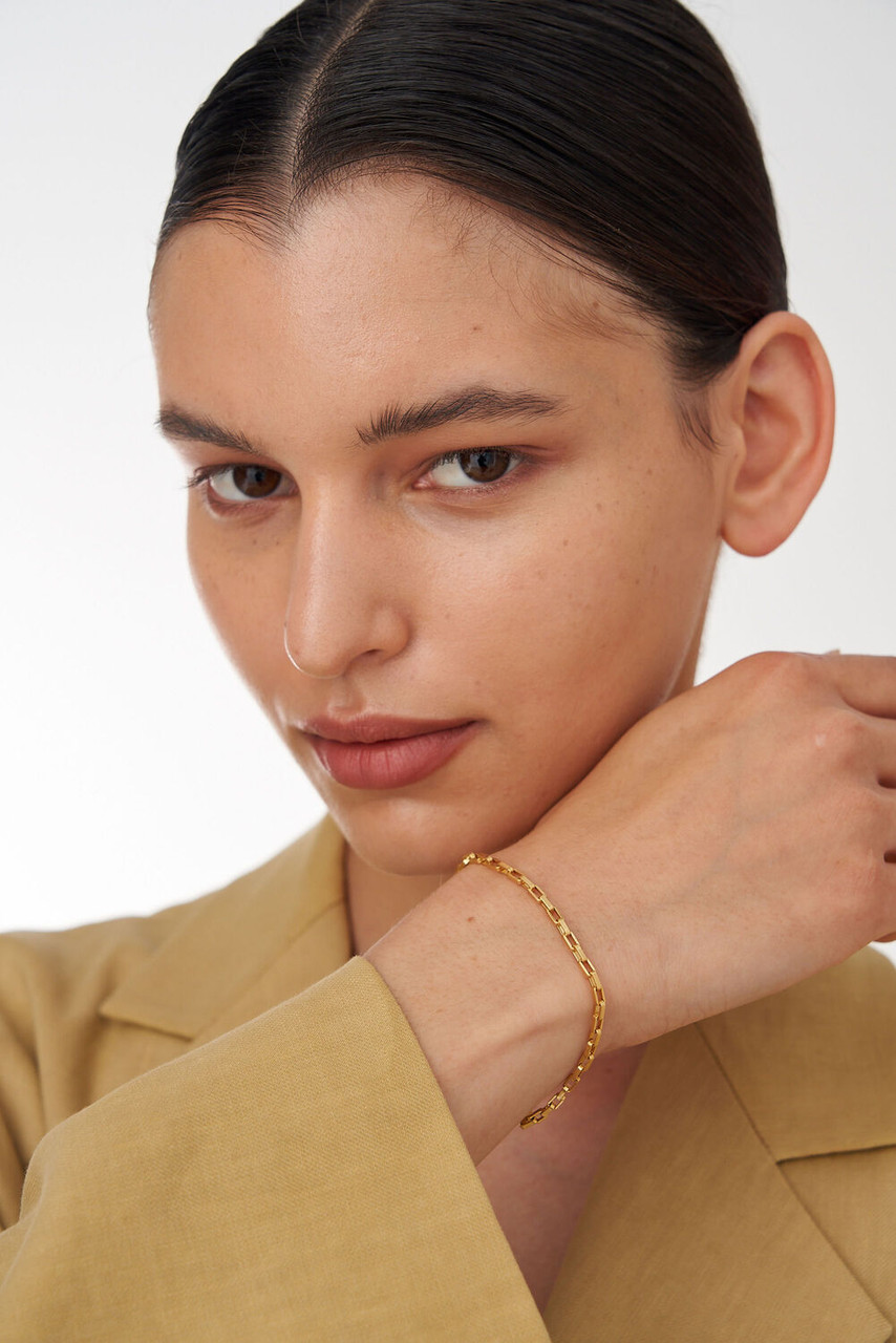 Oroton Mayla Bracelet Worn Gold