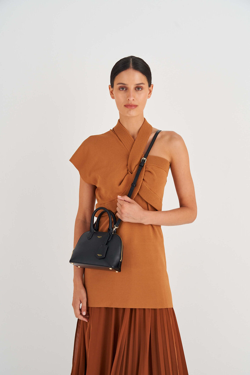 Oroton Muse Black Micro Griptop