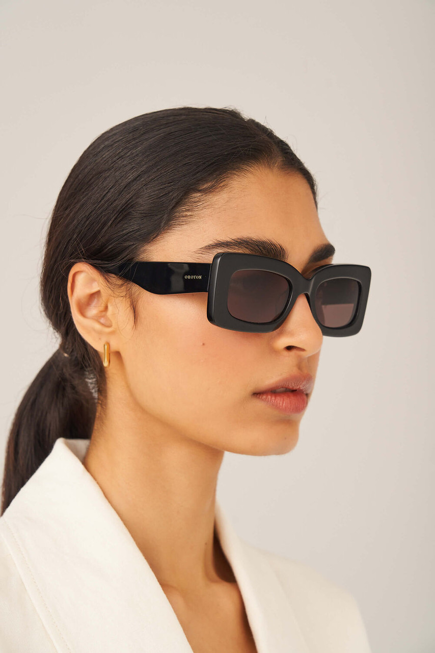 Oroton Amari Black Sunglasses
