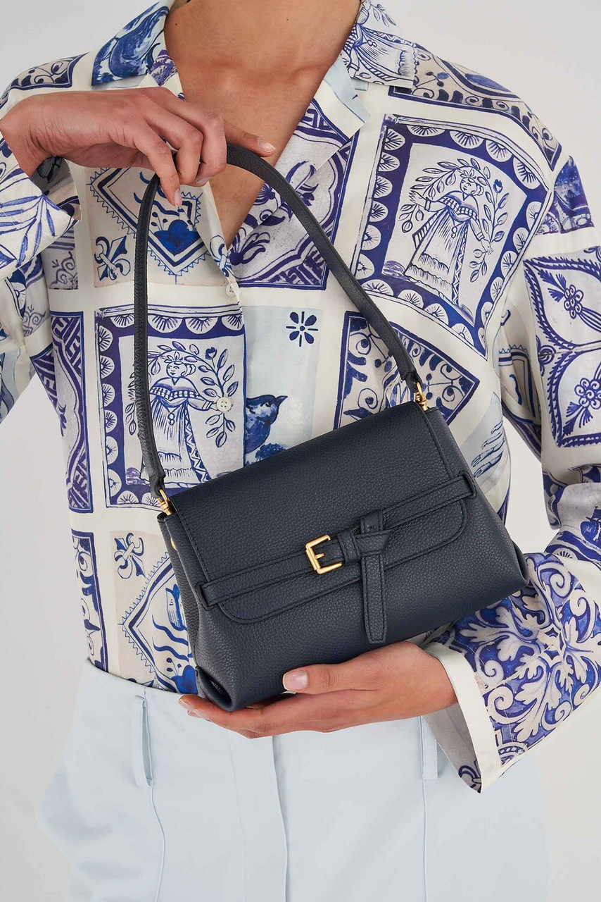 Oroton Margot Small Top Handle North Sea