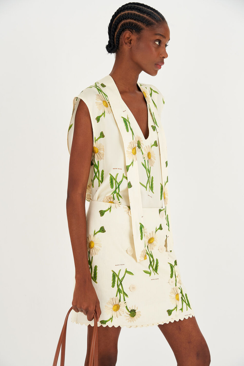 Oroton Field Daisy Tunic String