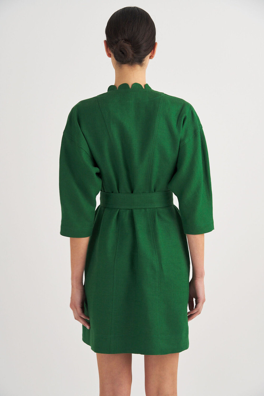 Oroton Short Scallop Dress Treehouse