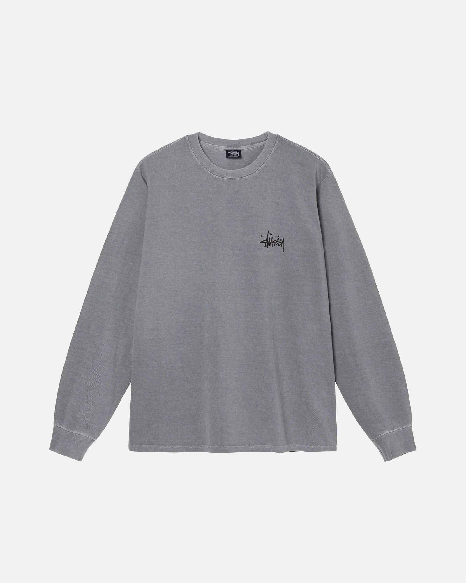 BASIC STÜSSY PIGMENT DYED LS TEE