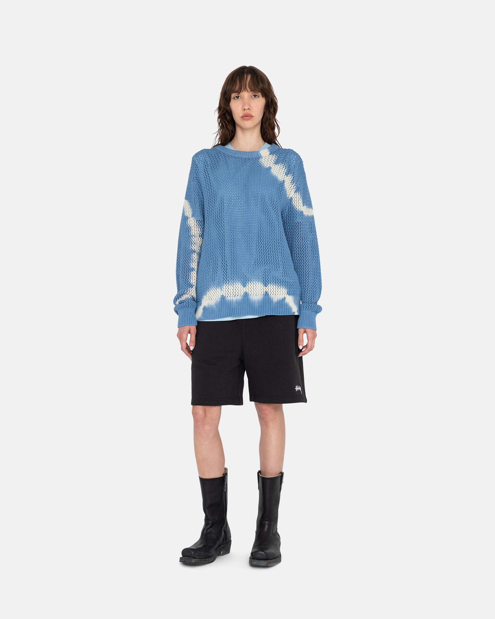 OVERDYED STOCK LOGO SWEAT SHORT