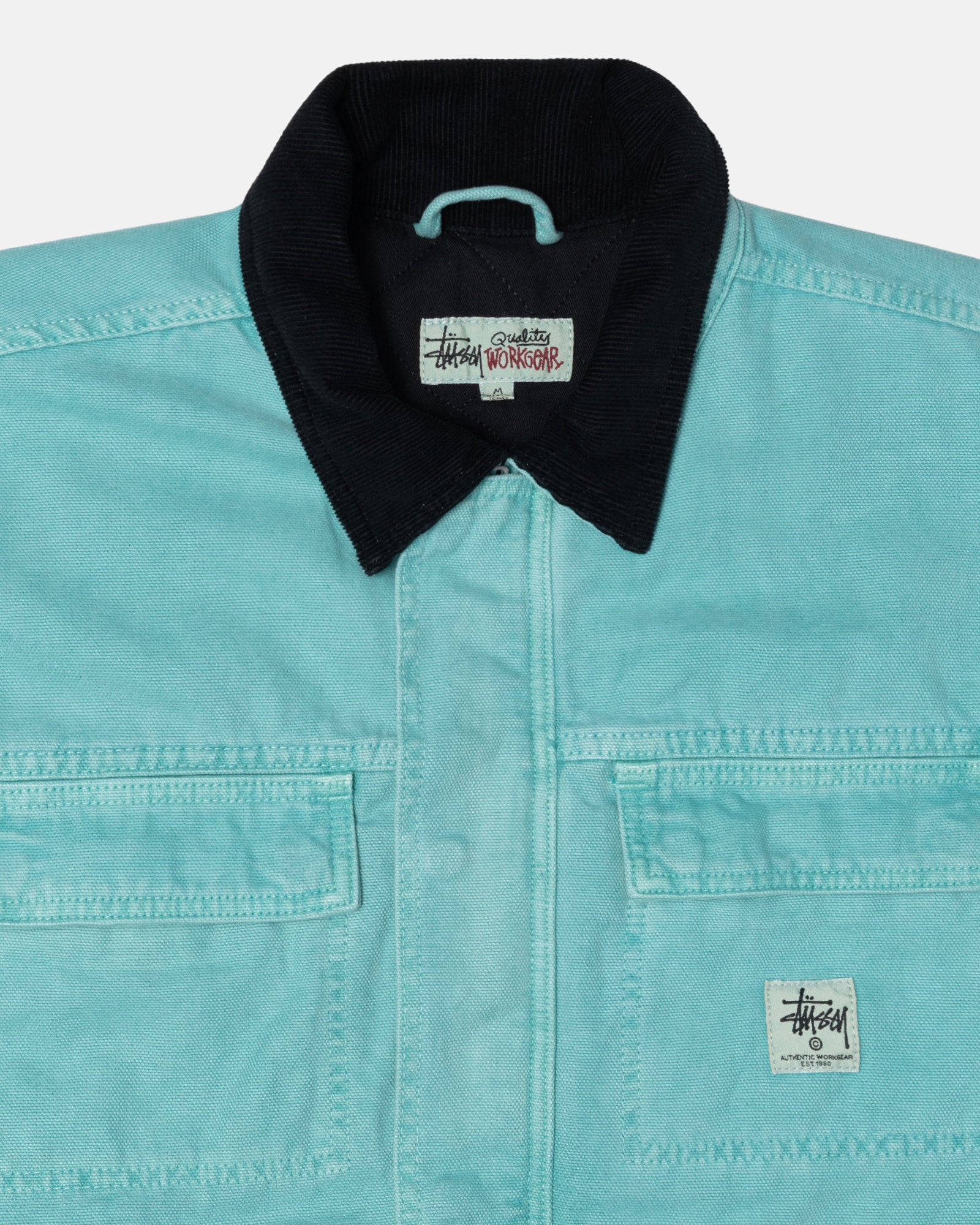 WASHED CANVAS SHOP JACKET